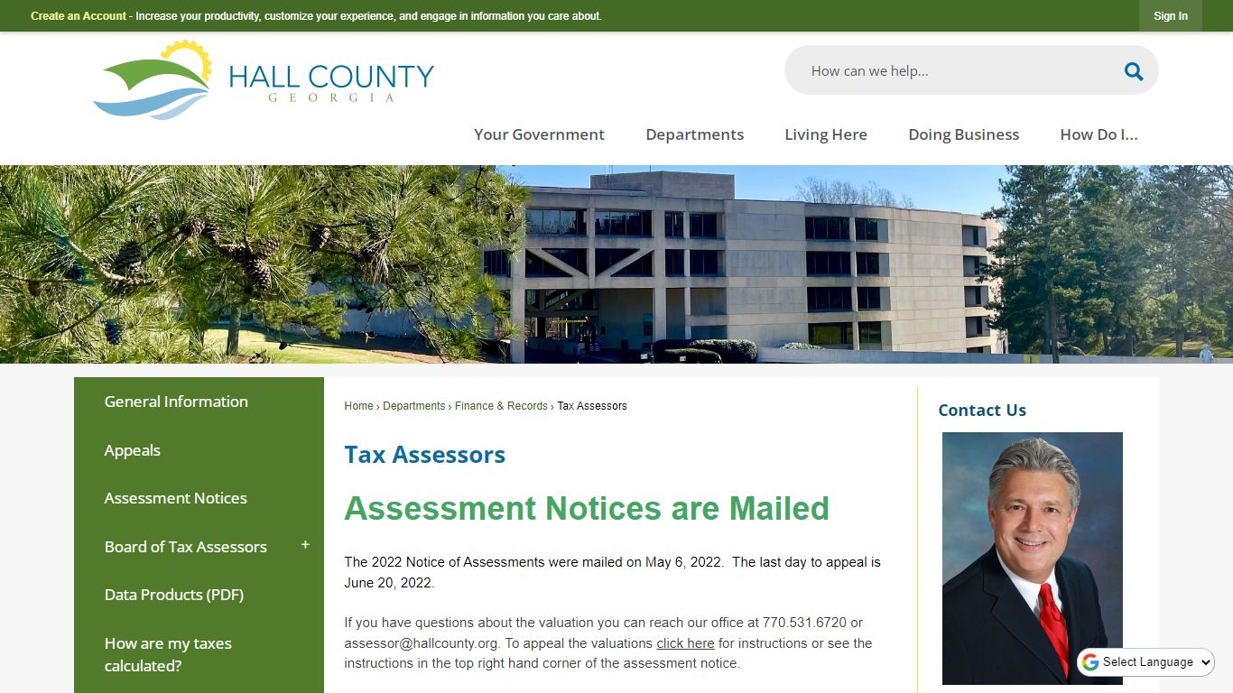 Tax Assessors | Hall County, GA - Official Website